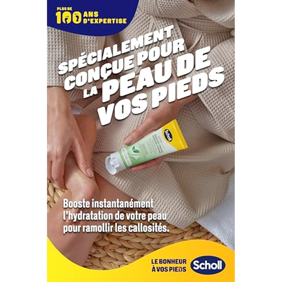 Dr. Scholl's Intensiv Nutrition Voetcrème Harde Huid 6 x 75 ml - Voordeelverpakking