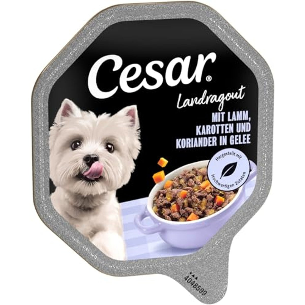 Cesar Landragout hondenvoer lam, wortel en koriander in gelei 14 x 150 g - 6-pack