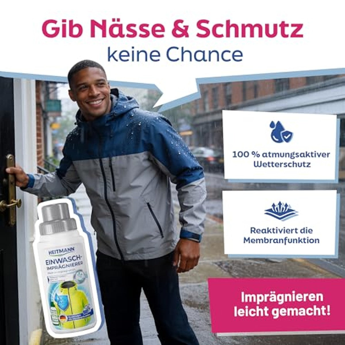 HEITMANN Inwasimpregnering 6 x 250 ml - Voordeelverpakking – foto 3
