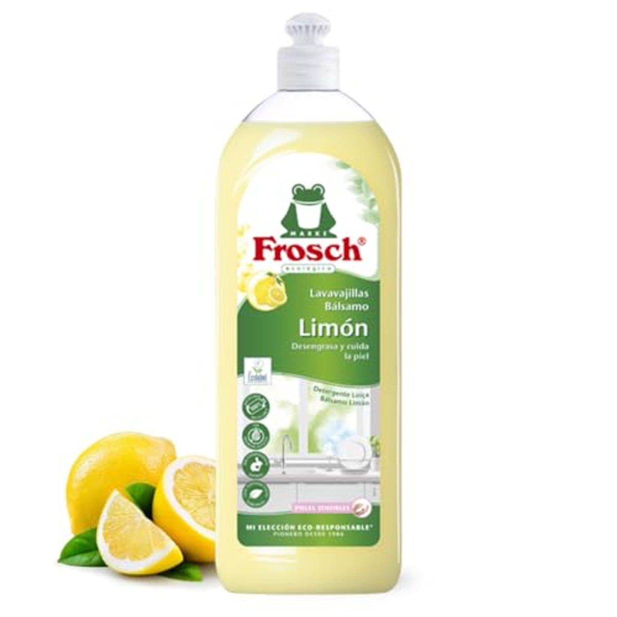 FROSCH Handspoelvloeistof Biologische Balsem Citroen 10 x 750 ml – FROSCH
