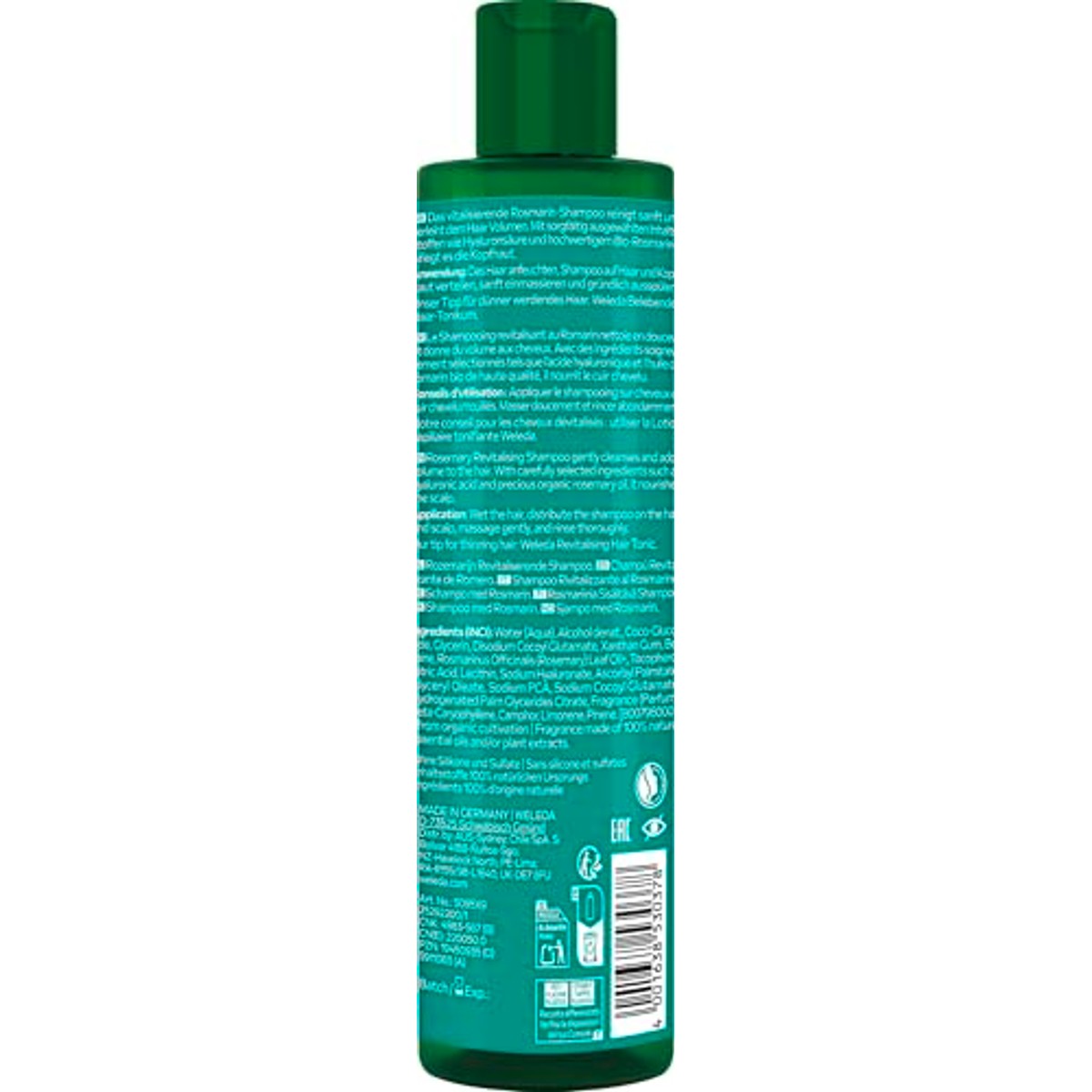 Weleda Bio Rozemarijn Revitalising Shampoo 250 ml