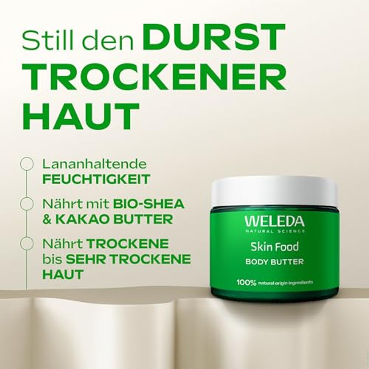 Weleda Bio Skin Food Body Butter 150 ml - 6-pack