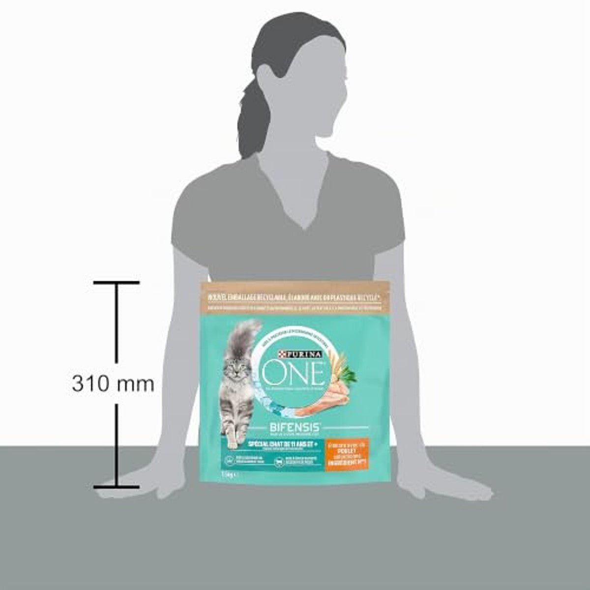 Purina One Bifensis droogvoer kat Senior 11+ kip 6 x 1,5 kg - 3-pack