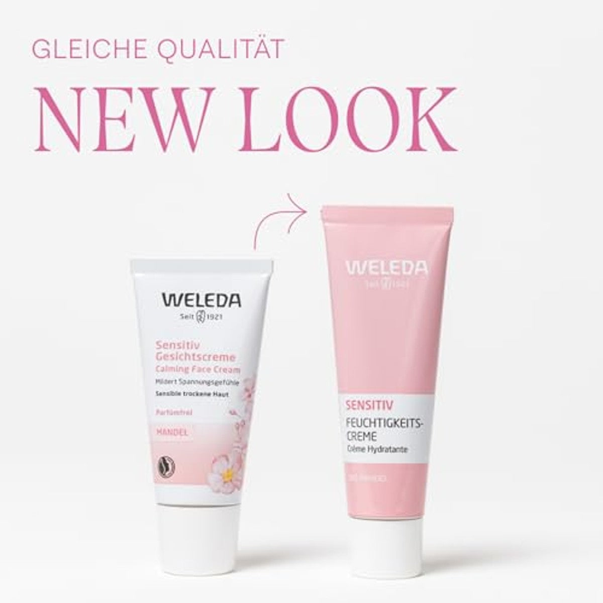 Weleda Bio Amandel Sensitiv Vochtinbrengende Crème 30 ml - 3-pack
