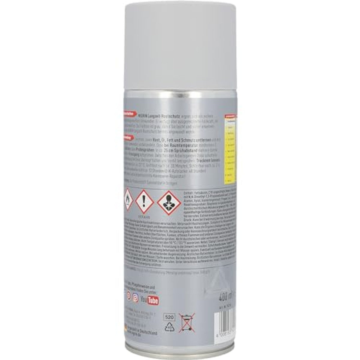 NIGRIN Roestprimer Spray grijs 3 x 400 ml - Voordeelverpakking – foto 3