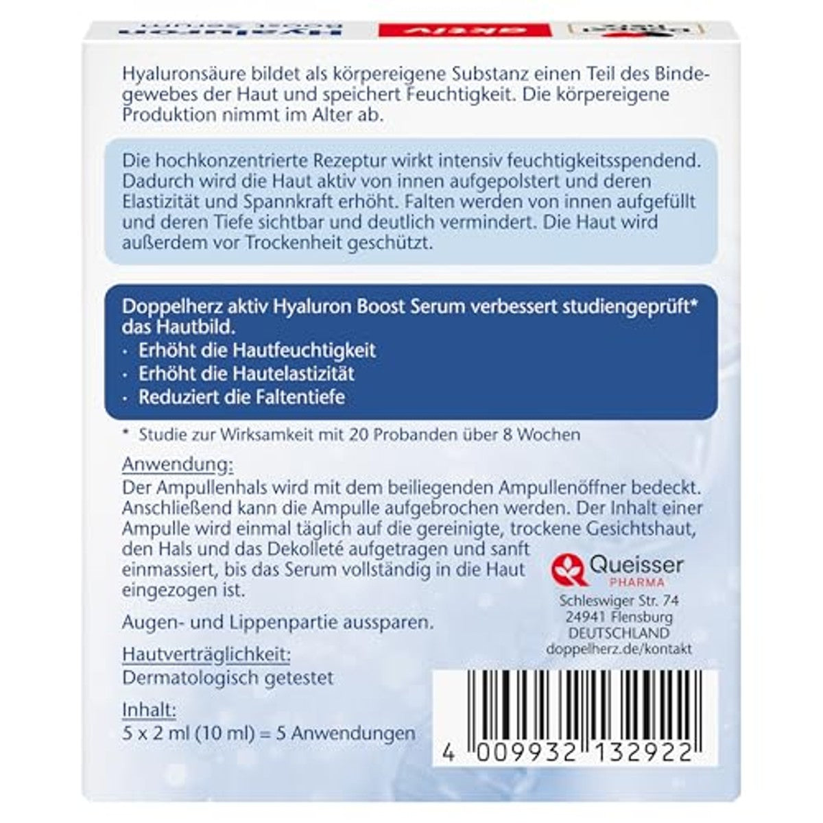 Doppelherz Hyaluron Boost Serum, anti-aging – Doppelherz