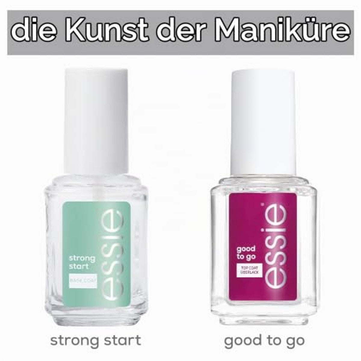 essie Routine Set strong start & good to go verpakking van 2 - 6 stuks