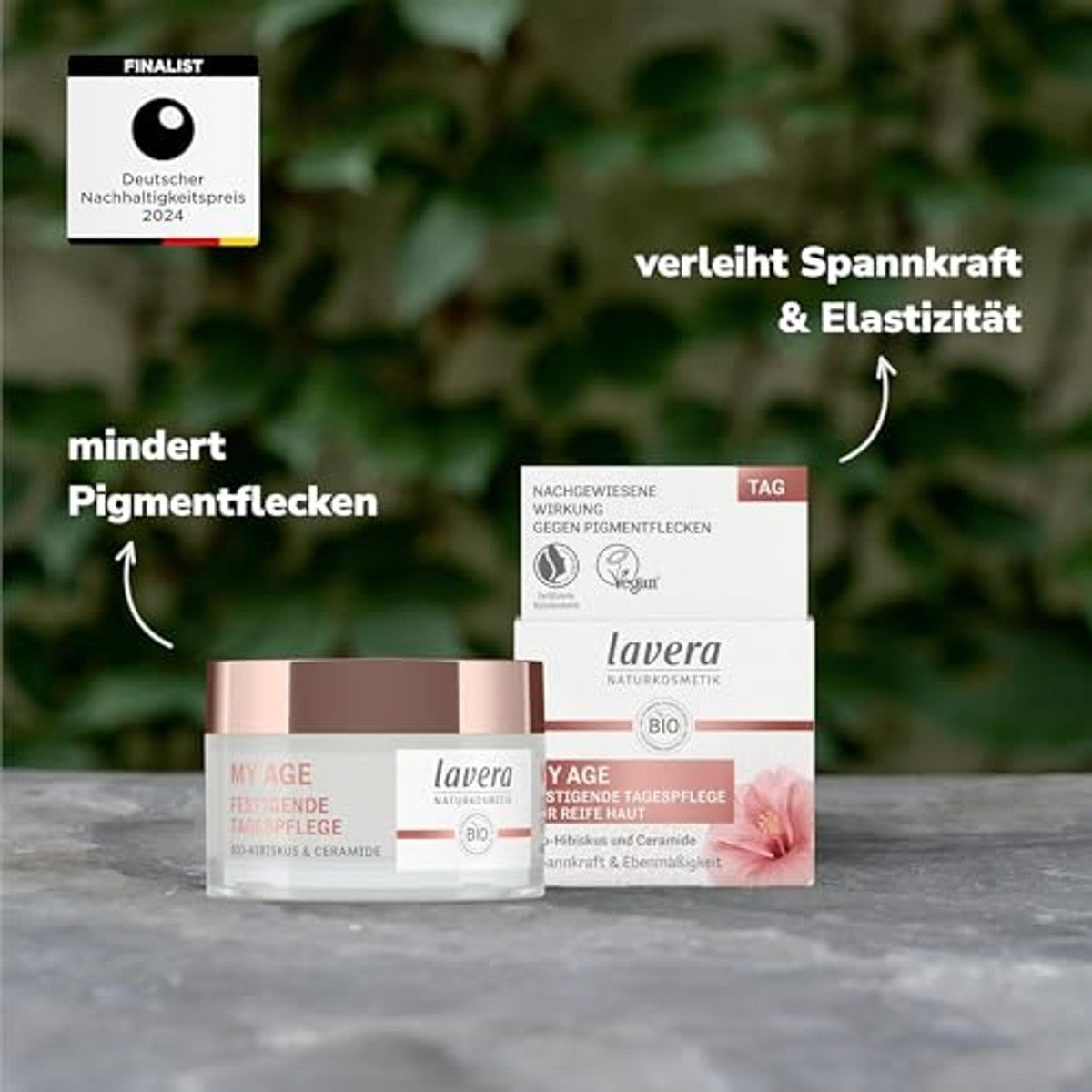 lavera My Age verstevigende dagverzorging 3 x 50 ml - Voordeelverpakking