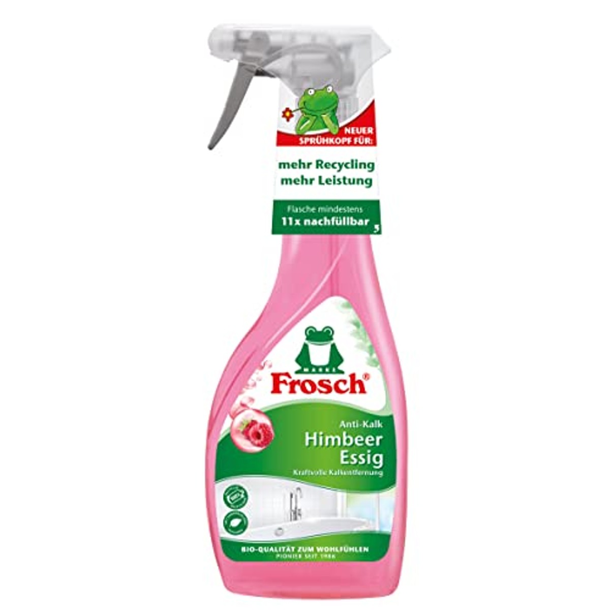 FROSCH Anti-kalkreiniger framboos-azijn 3 x 0,5 l - Voordeelverpakking