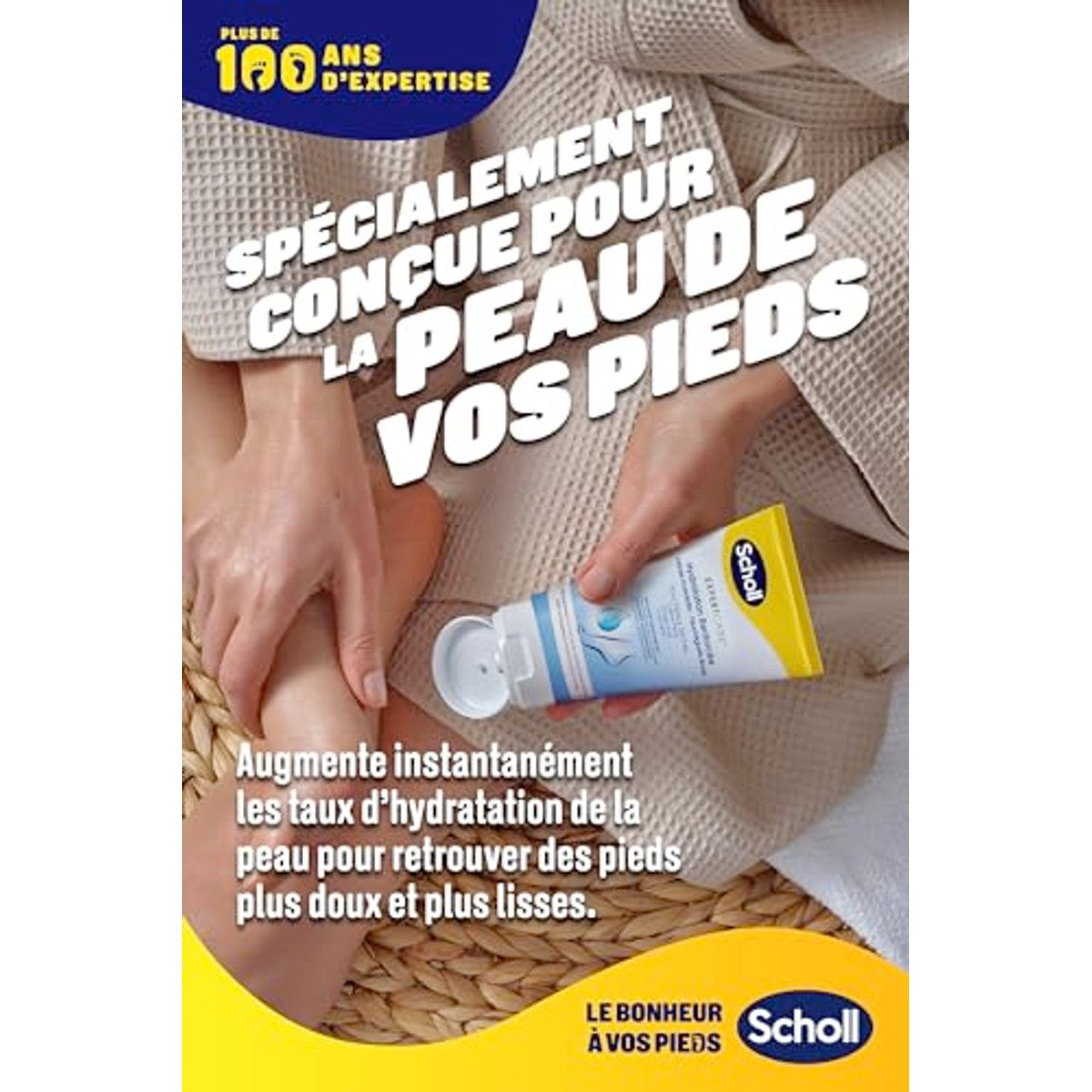 Dr. Scholl's Vochtinbrengende crème voor grote voeten 6 x 170 g - Voordeelverpakking