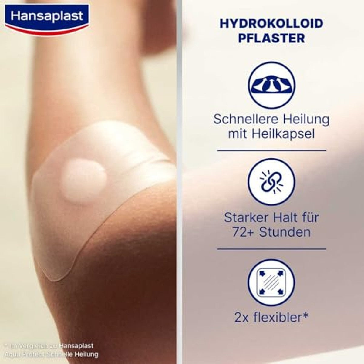 Hansaplast Tweede Huidbescherming Groot 3 stuks – Beiersdorf