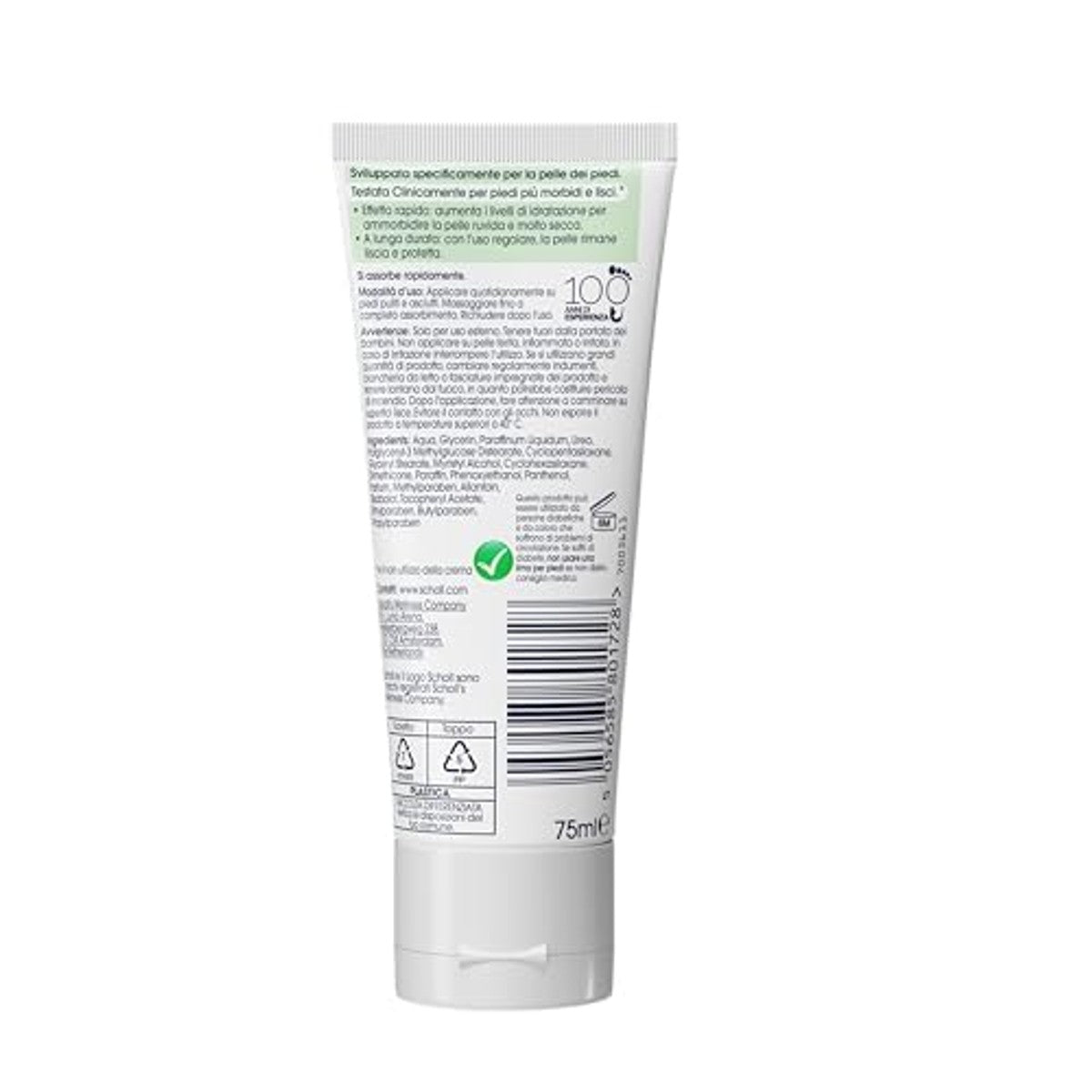 Dr. Scholl's Intensieve voedende crème 6 x 75 ml - Voordeelverpakking – foto 3