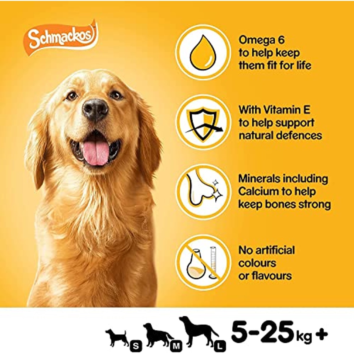 Pedigree Schmackos hondensnack gevogelte 9 x 144 g - 3-pack