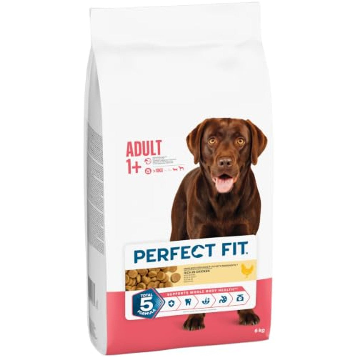 Perfect Fit Adult M/L hondenvoer kip 1 x 6 kg - 3-pack