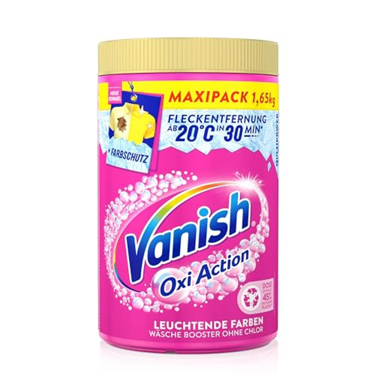 Vanish Oxi Action Powder Pink – 1 x 1,65 kg – Vanish
