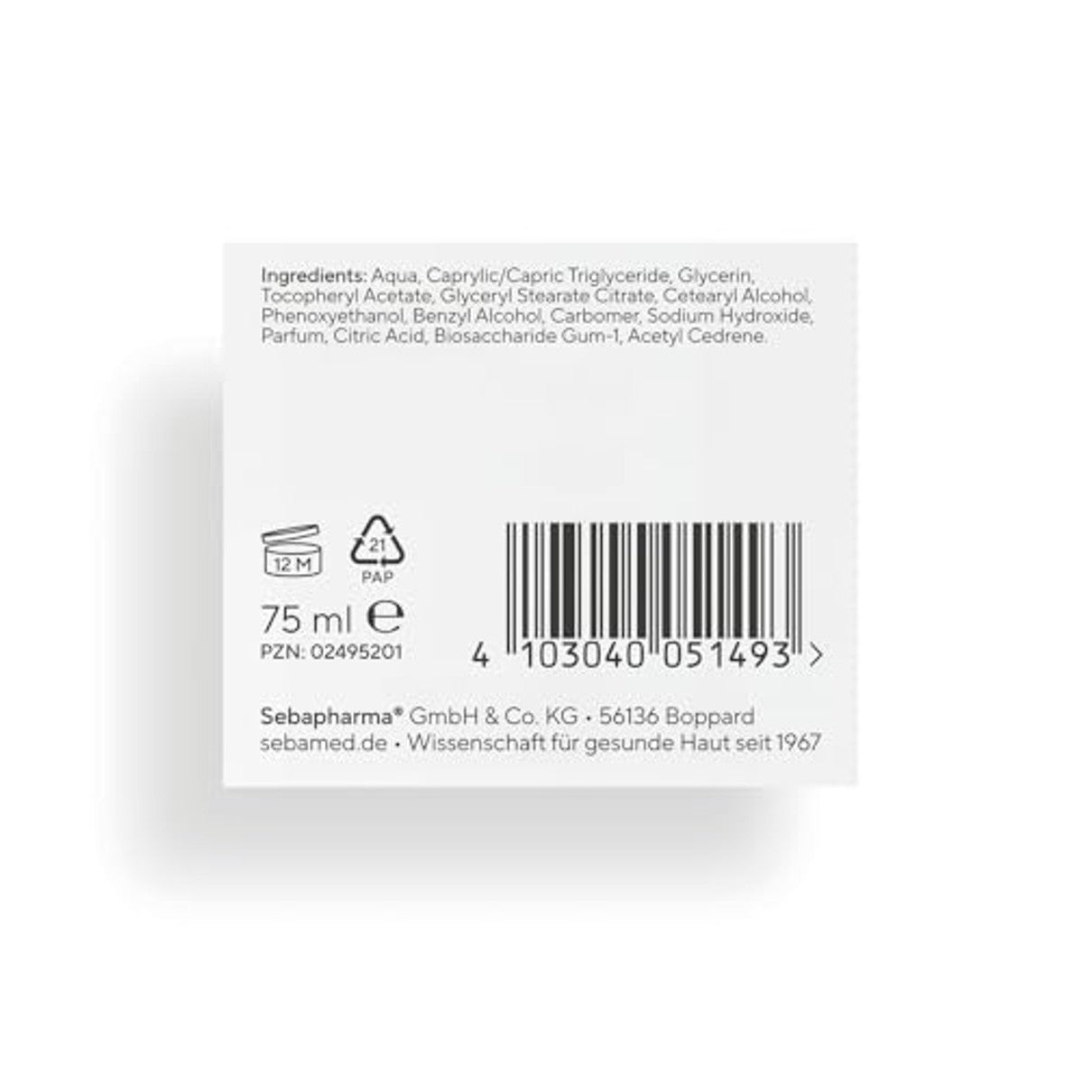 Sebamed Gezichtscrème vitamine E 3 x 75 ml - Voordeelverpakking – foto 3