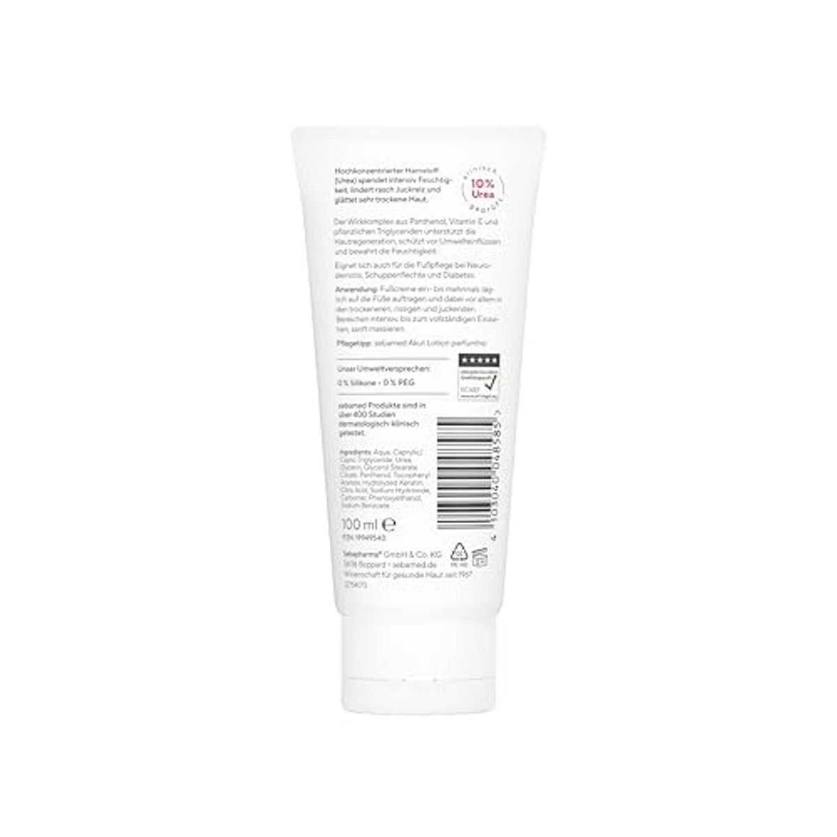 Sebamed Urea 10% acute voetcrème 100 ml – Sebamed