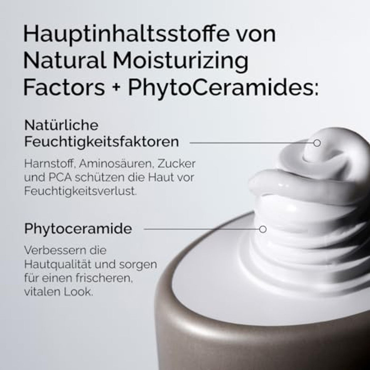 The Ordinary Natural Moisturizing Factors + PhytoCeramides, rijke vochtinbrengende crème voor droge huid en ter versterking van de huidbarrière, 100 ml