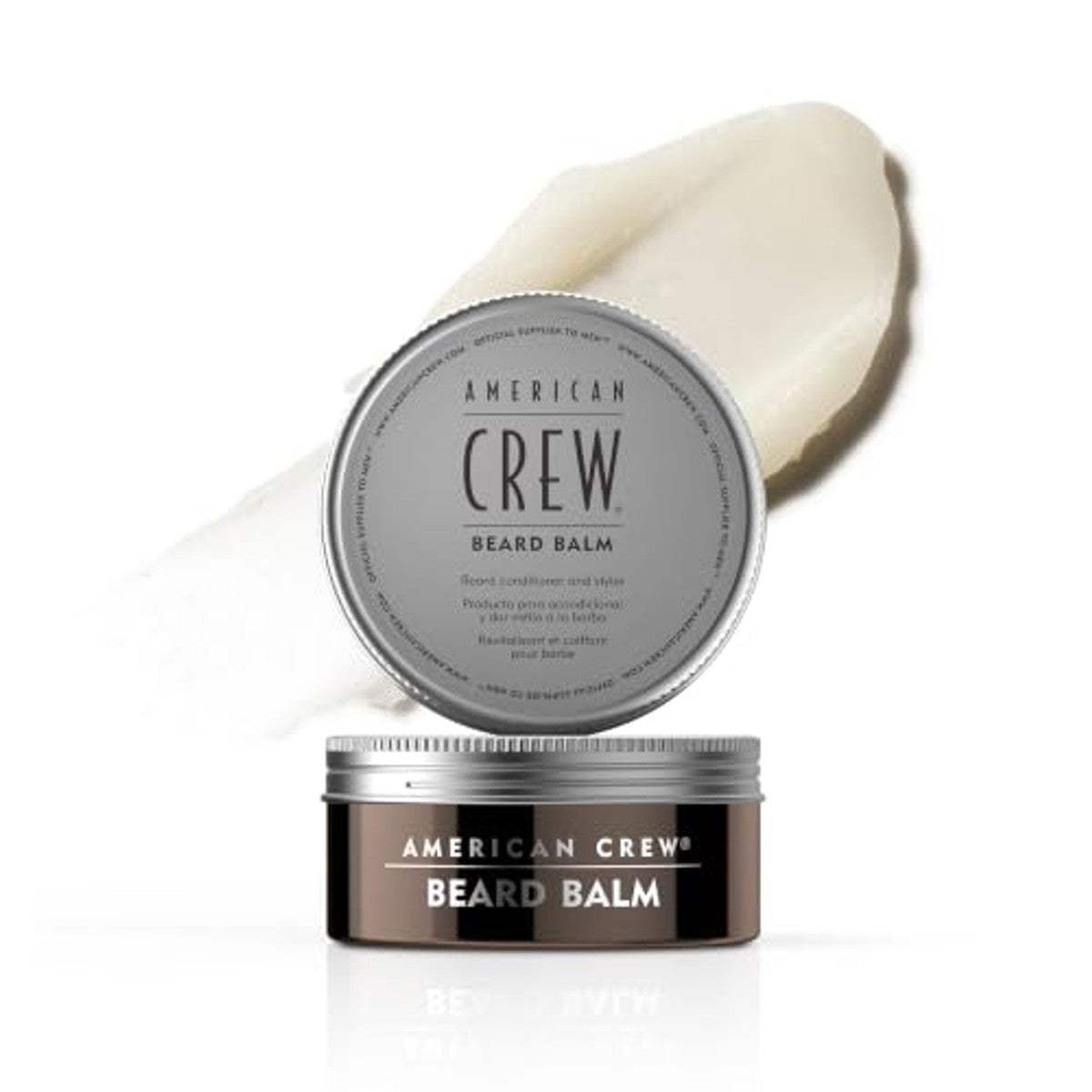 American Crew Beard Balm Baardbalsem voor Verzorgde en Flexibele Styling 60 g - 6-pack