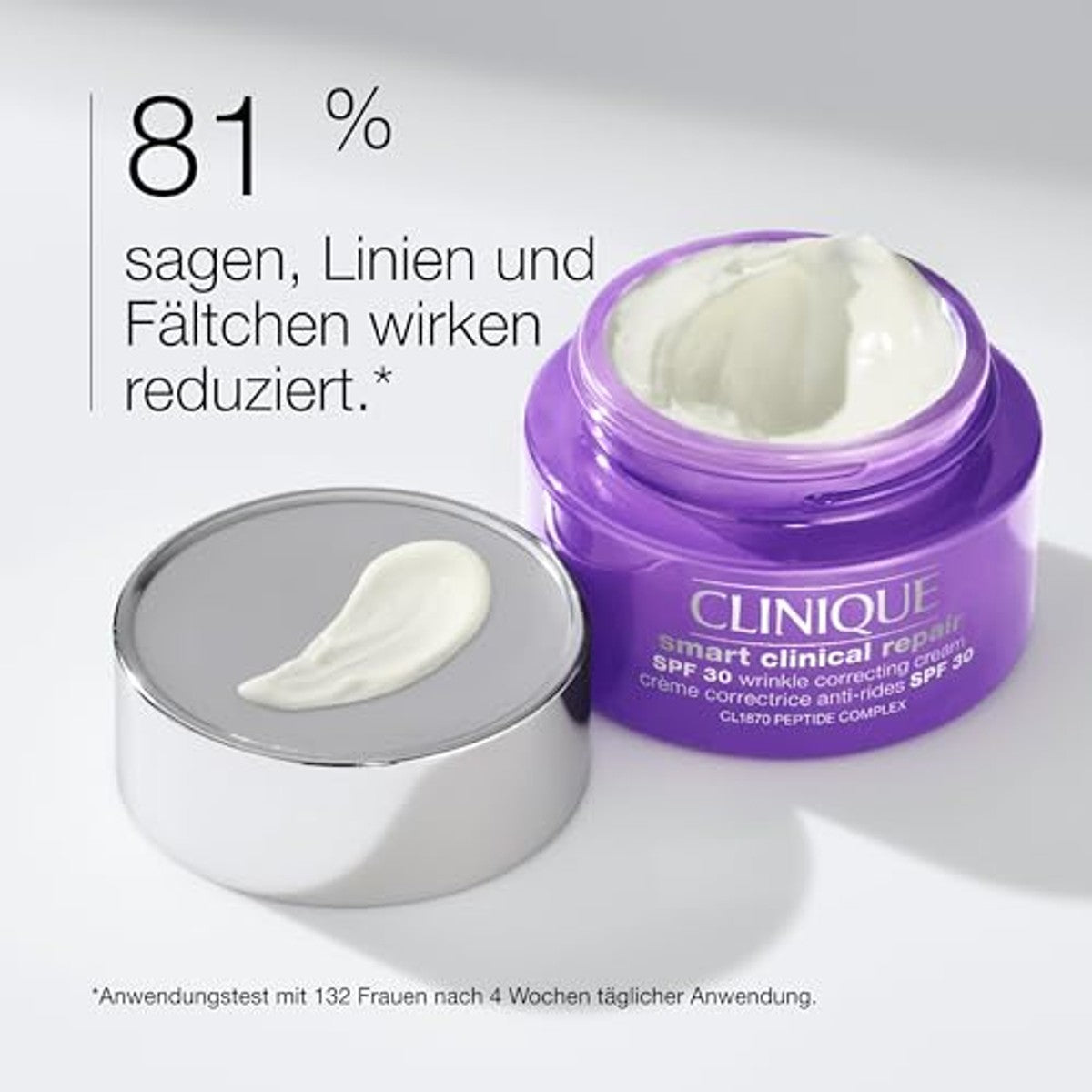 Smart Clinical Repair™ SPF 30 Wrinkle Correcting Cream | Mit Peptiden, Hyaluronsäure + Provitamin D | Schützt + regeneriert das Hautbild