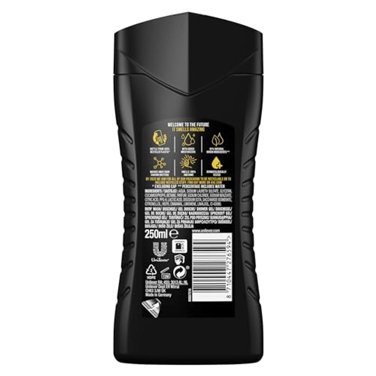 Axe Alaska 3-in-1 douchegel & shampoo 3 x 250 ml - Voordeelverpakking