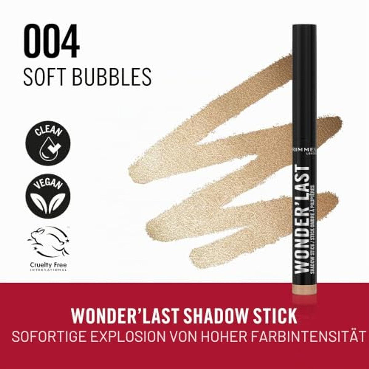 Rimmel London Wonder'Last 004 Soft Bubbles Oogschaduwstift 1,64 g - 3 stuks