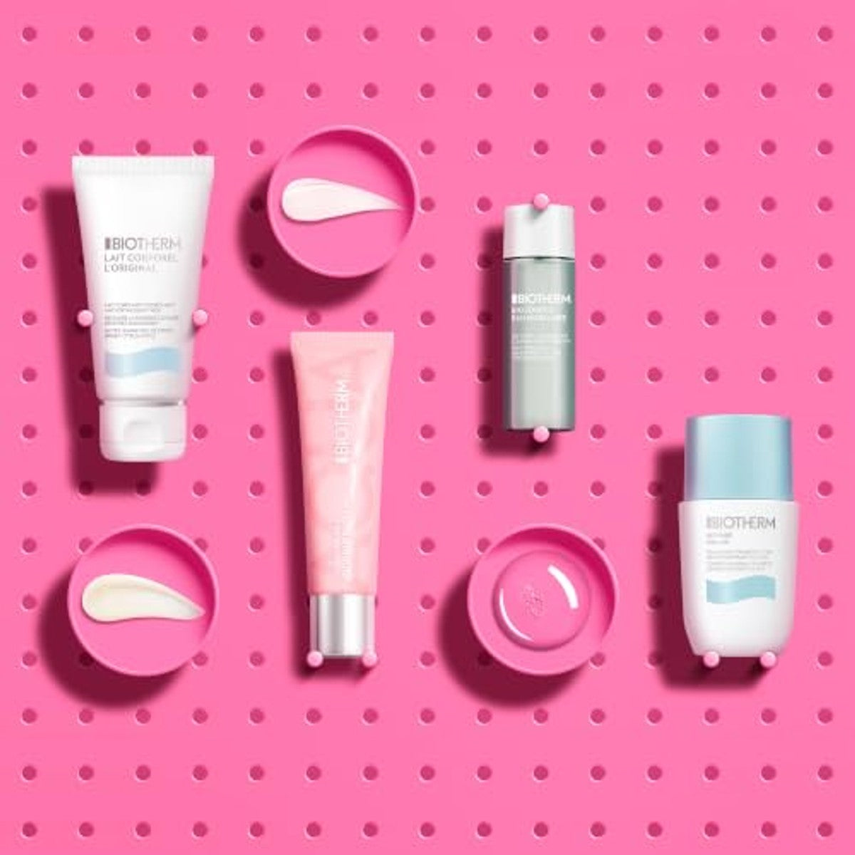 Biotherm Aqua Drop-Set Pink Hydraterende Reisset voor de Normale Huid Reisformaat - 6-pack