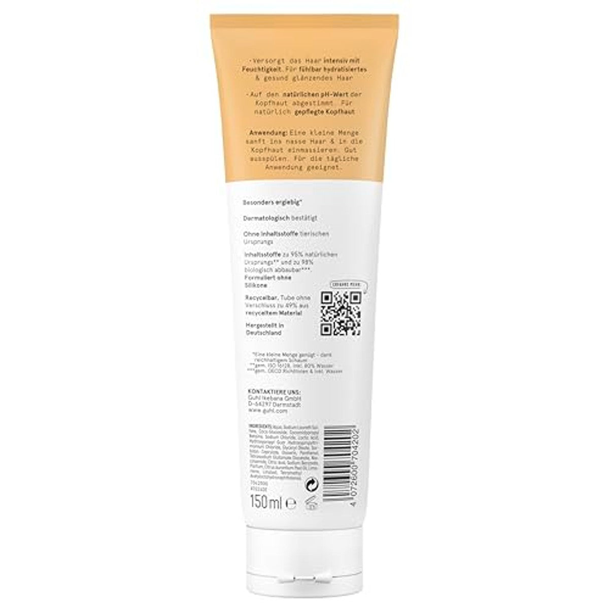 Guhl Vocht- en hoofdhuid shampoo 6 x 150 ml - Voordeelverpakking