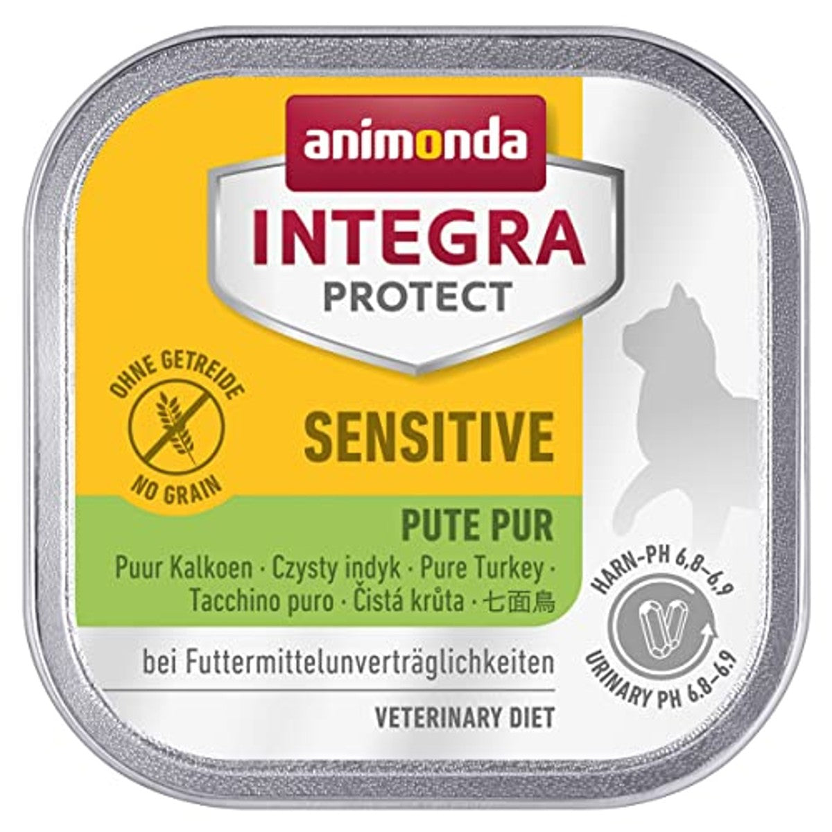 Animonda Integra Protect Sensitive natvoer kattenvoer kalkoen & rijst 16 x 100 g - 6-pack