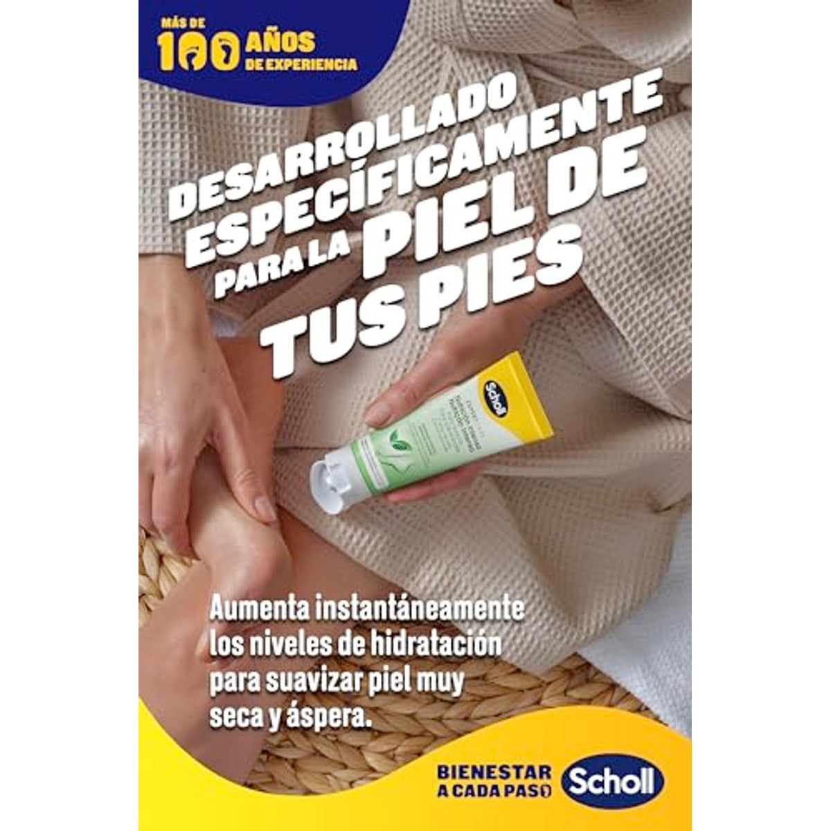 Dr. Scholl's ExpertCare Voetcrème Intensieve Voeding 3 x 75 ml - Voordeelverpakking