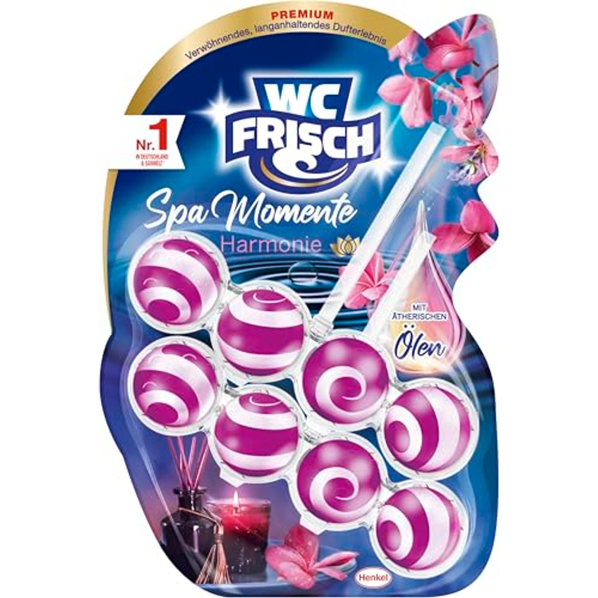 WC-Frisch Spa Moments Harmonie Toiletsteen 2 x 50 g – WC-Frisch