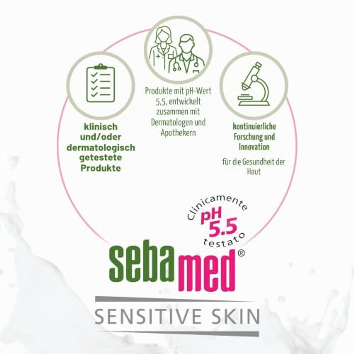 Sebamed Vloeibare reiniger gezicht en lichaam 1 l – Sebamed