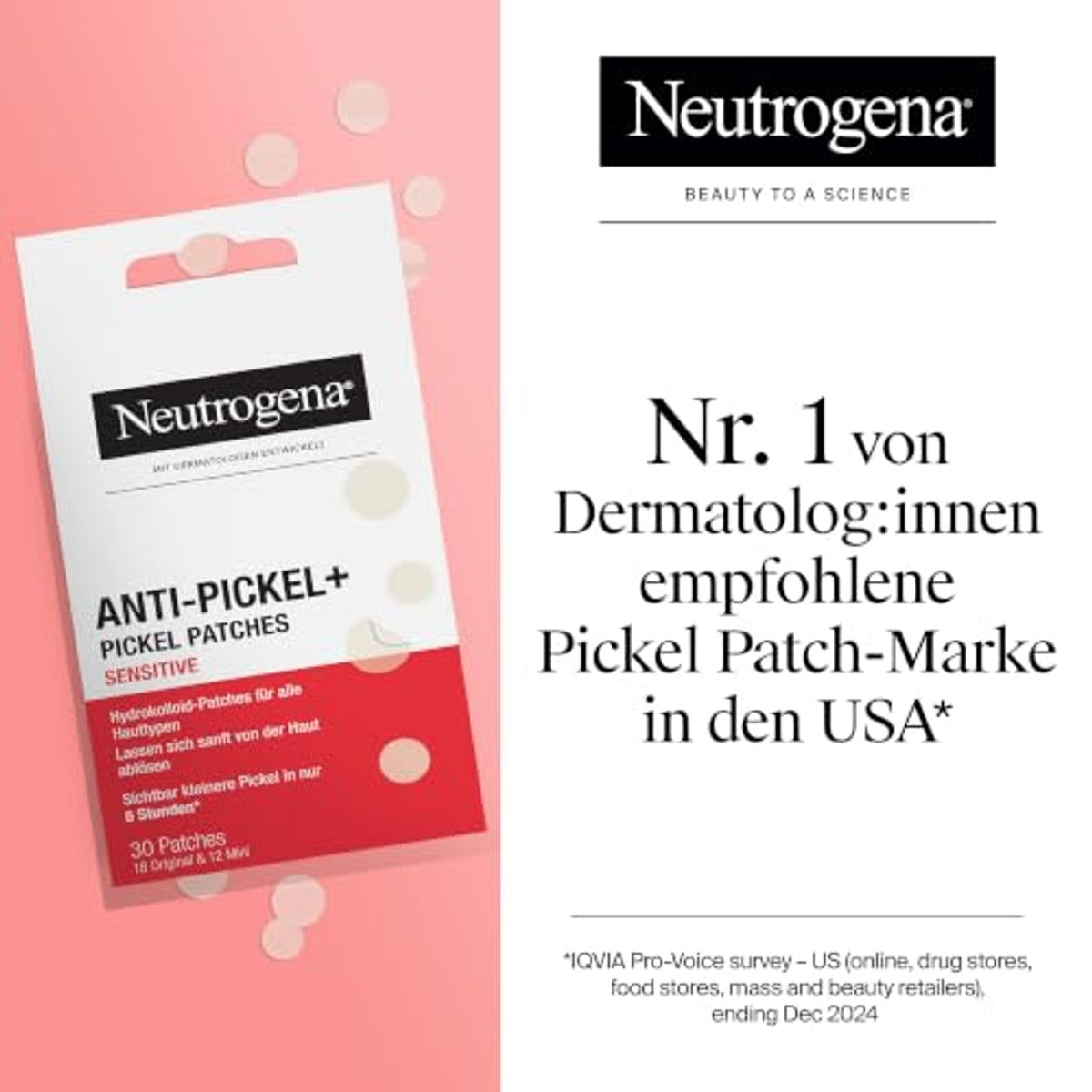 Neutrogena Anti-puistjes Sensitive 3 x 30 stuks - Voordeelverpakking
