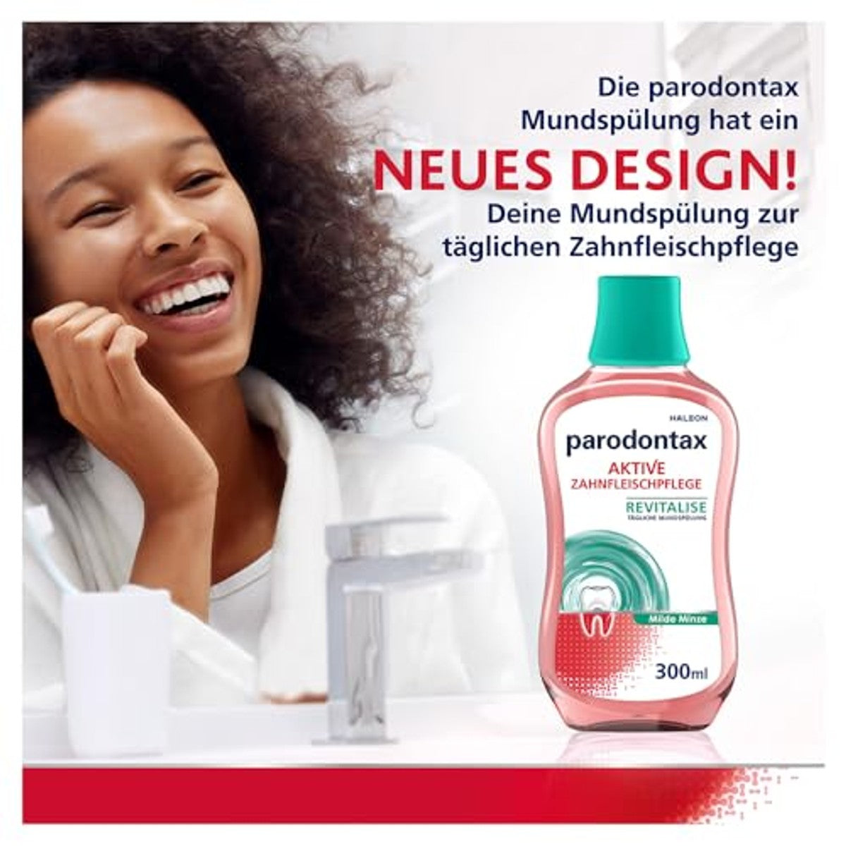Parodontax Mondspoeling Tandvleesverzorging Revitalise 300 ml – Parodontax