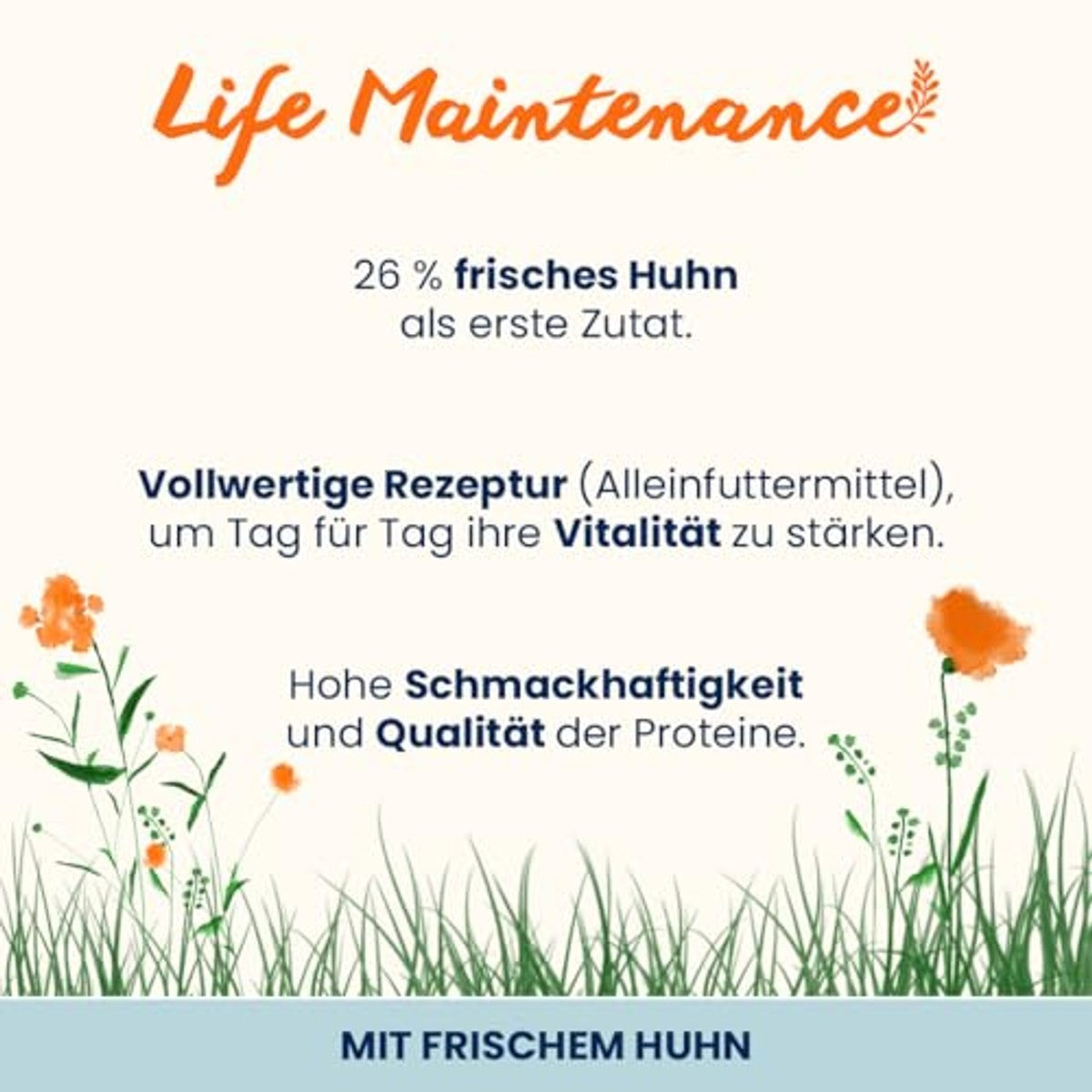 Almo Nature Life Maintenance Droogvoer met Verse Kip 2 kg - 3-pack