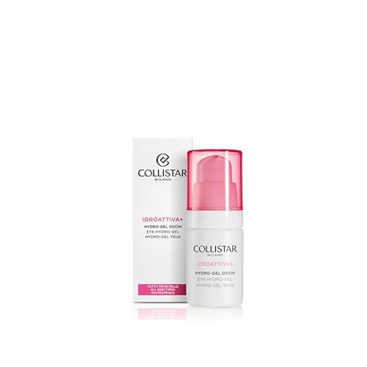 Collistar Idroattiva+ Hydro-Gel Occhi Oogverzorging 15 ml - 6-pack