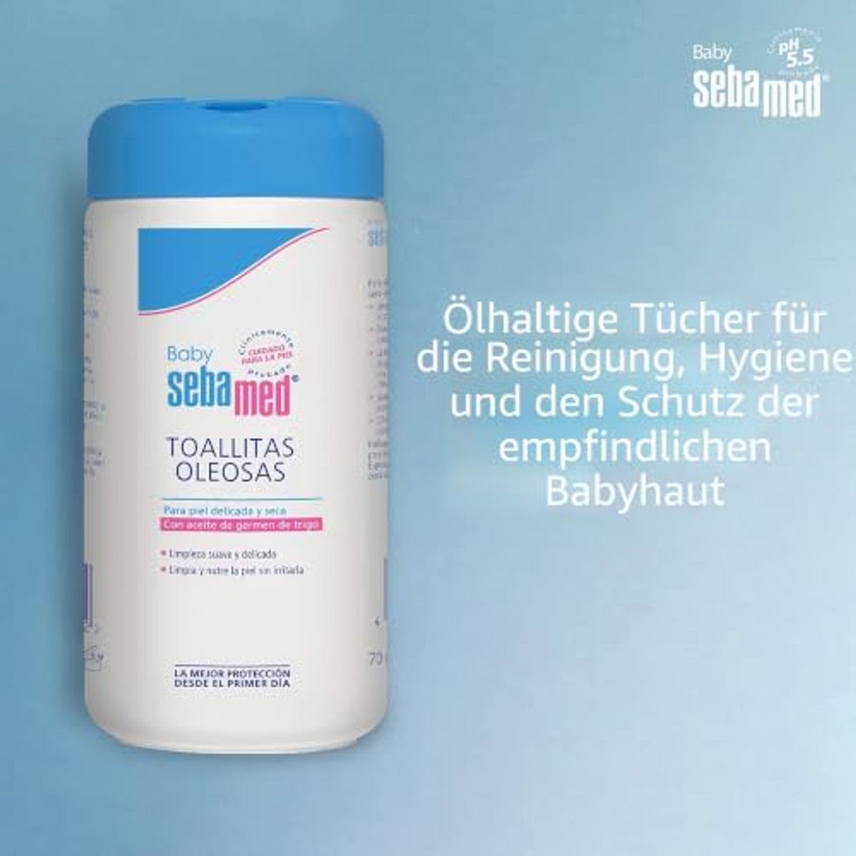 Sebamed Seba Med Baby Toallitas Oleosas 70U – Sebamed