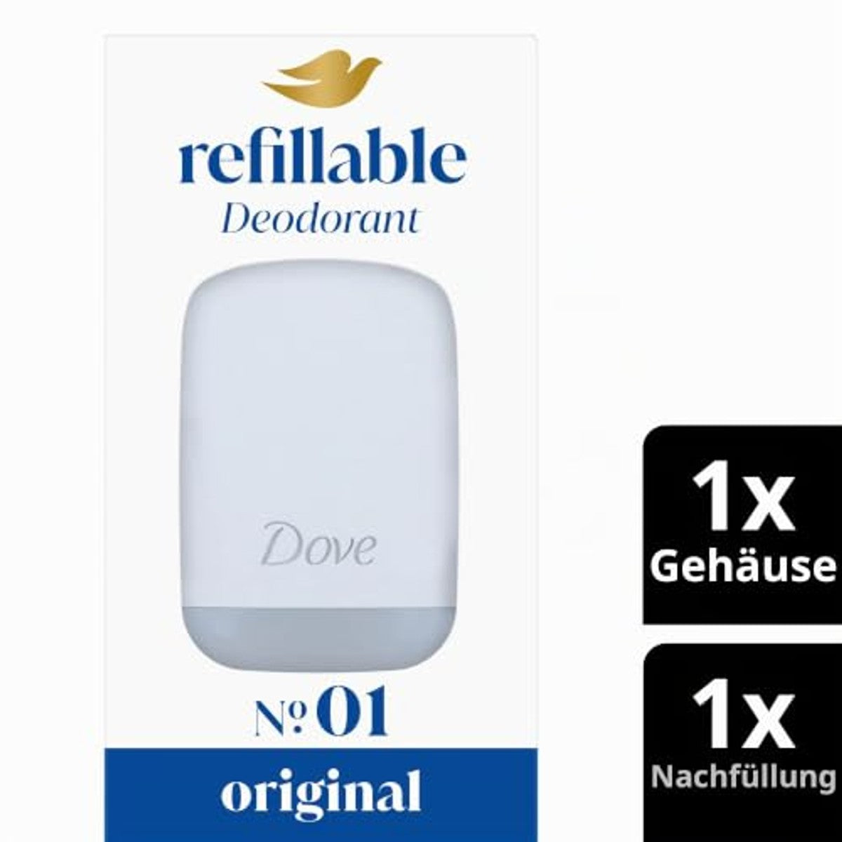 Dove Nr. 01 Original: 1 x starterset + 35 ml navulling – Dove
