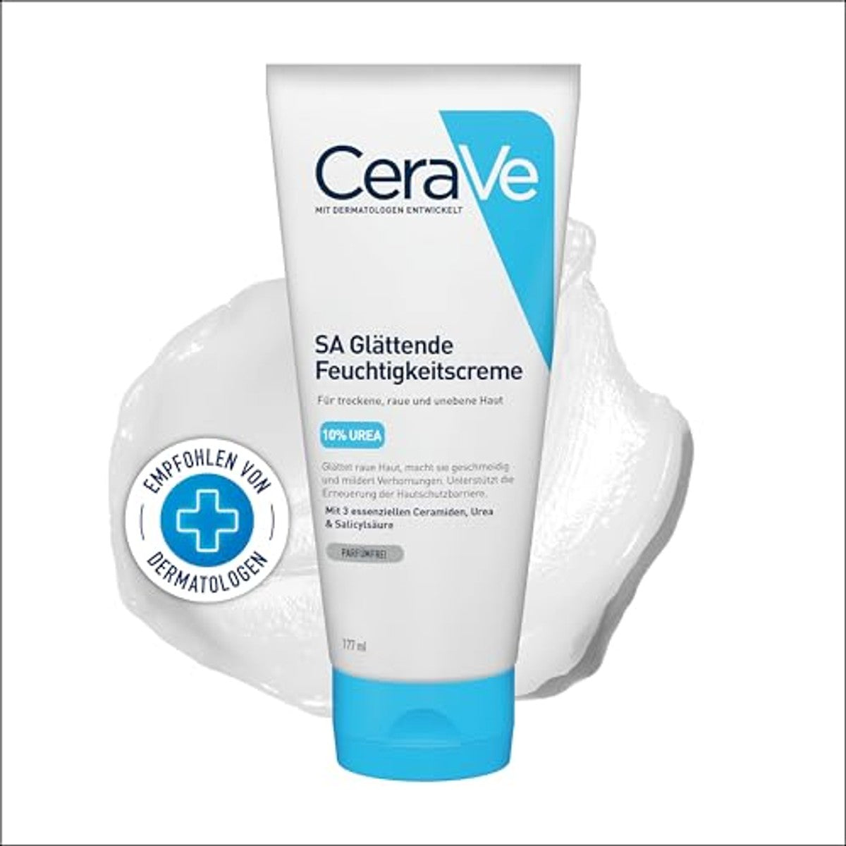 CeraVe SA Urea Gladmakende Vochtinbrengende Crème 177 ml