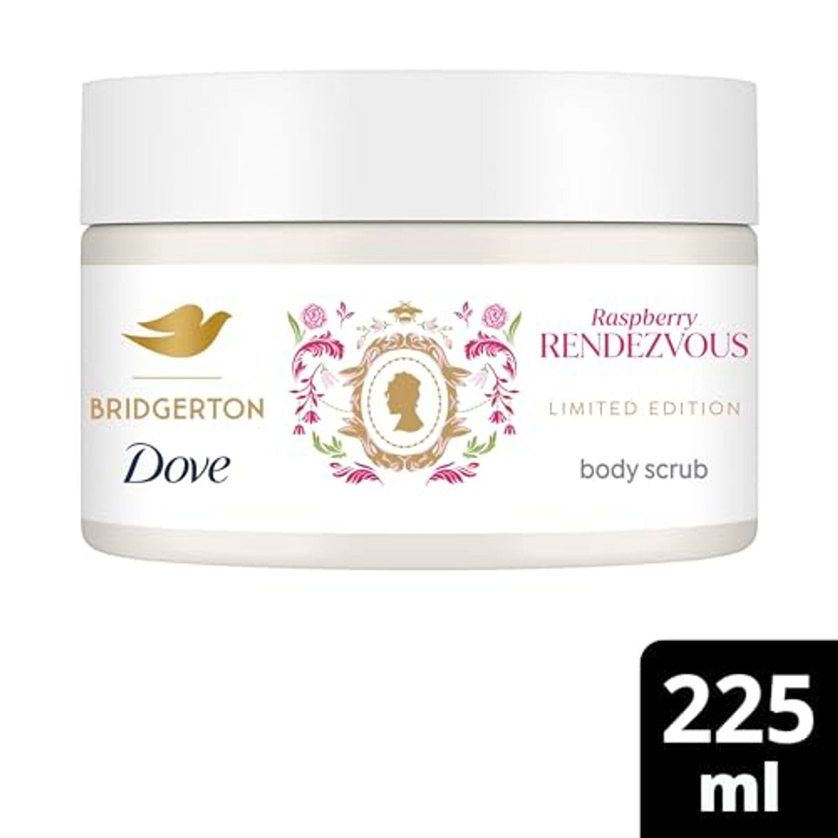 Dove Raspberry Rendezvous Crème-douchecrub 4 x 225 ml – Dove