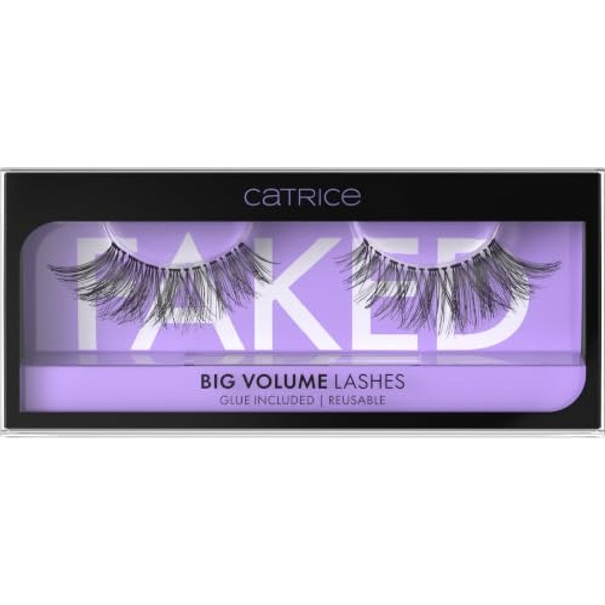 Catrice Cosmetics Faked Big Volume Lashes kunstwimpers zwart 1 paar - 6-pack