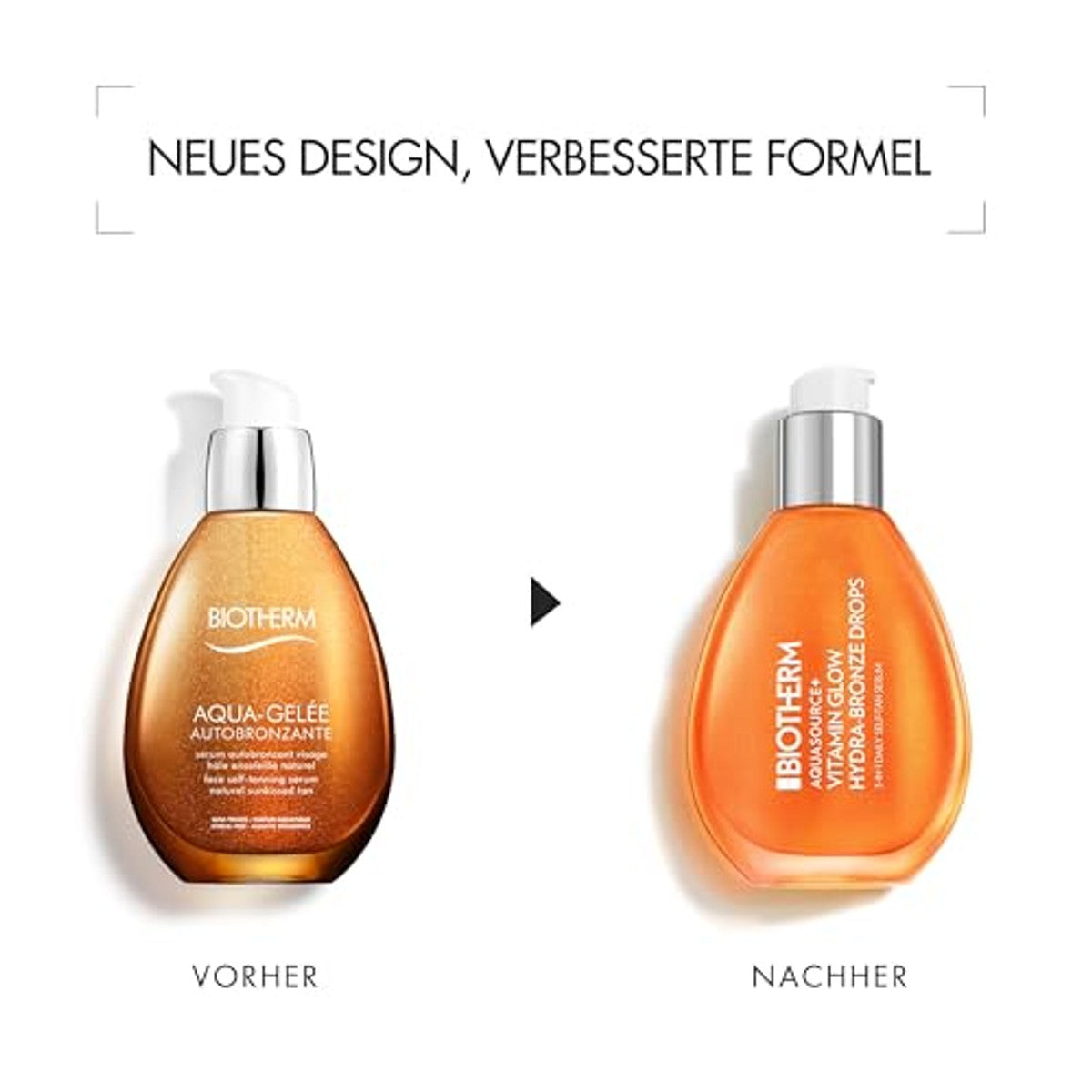 Biotherm Aquasource+ Vitamine Glow Hydra-Bronze Drops 50 ml - 3-pack