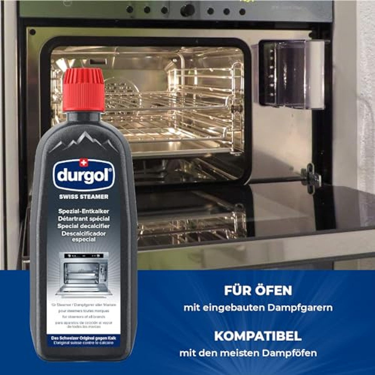 Durgol swiss steamer speciale ontkalker 6 x 500 ml - Voordeelverpakking