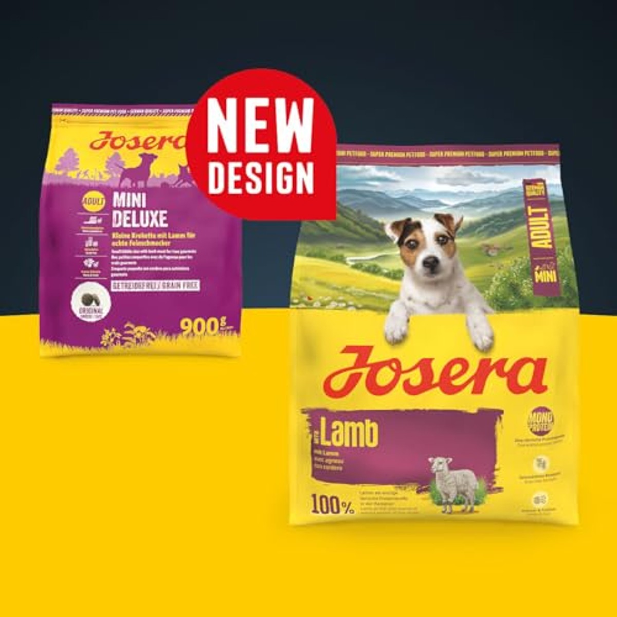Josera Mini droogvoer hond lam 3 kg - 6-pack
