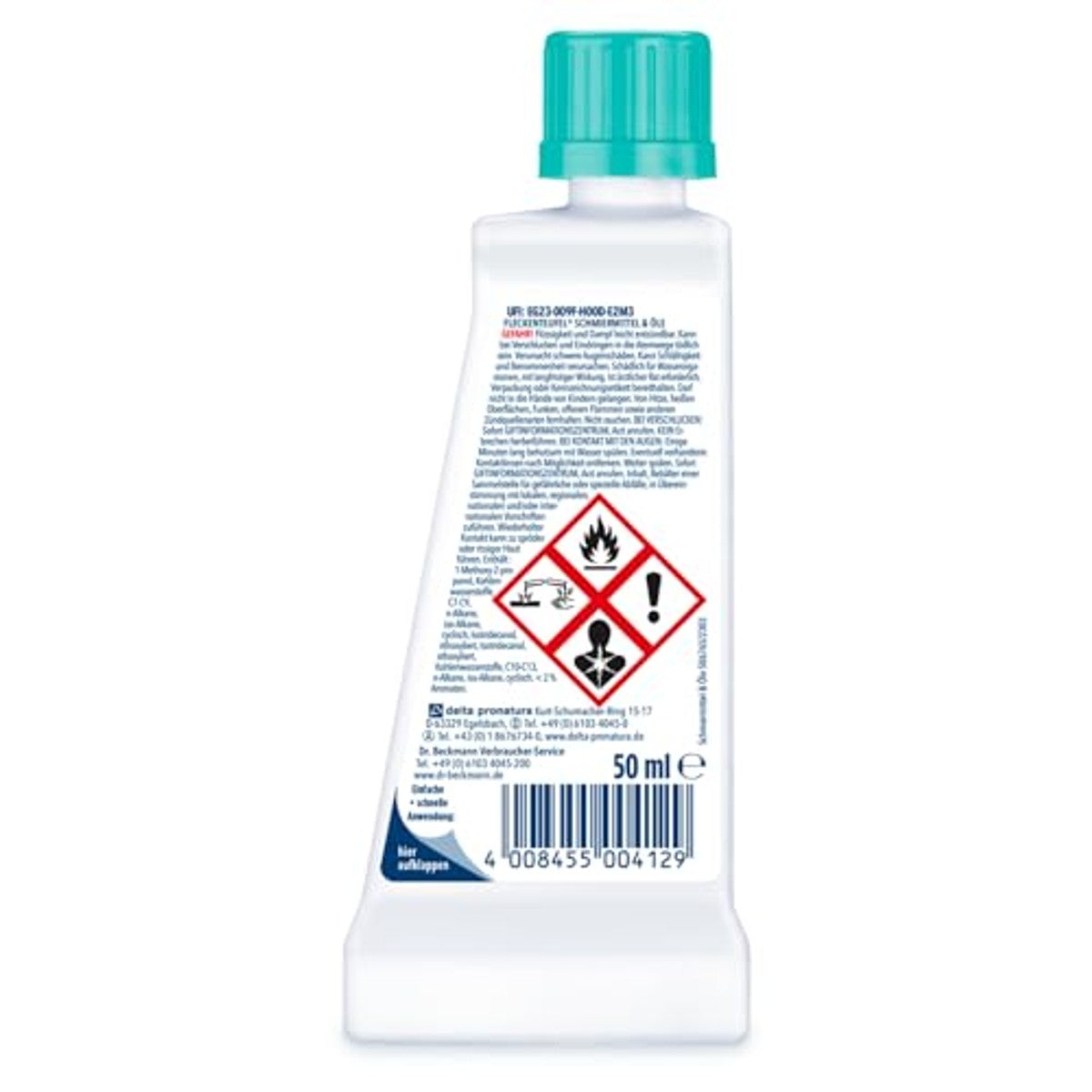 Dr. Beckmann Fleckendufel Smeermiddel & Olie 50 ml – Dr. Beckmann