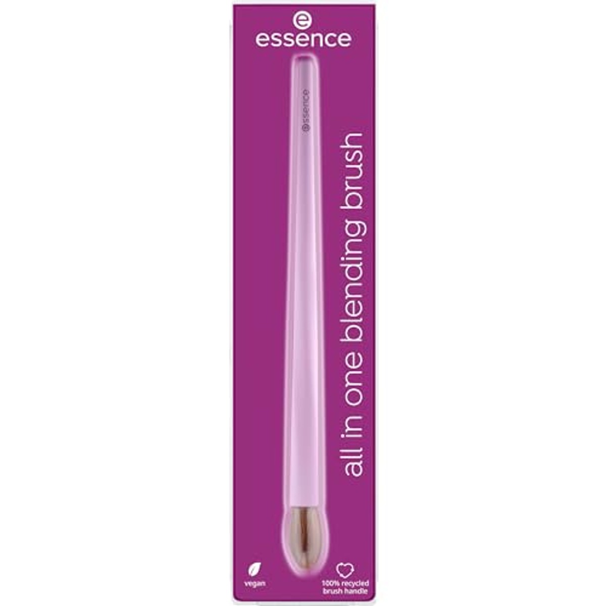 essence all in one blending brush concealerkwast nr. 01 meerkleurig - 3-pack