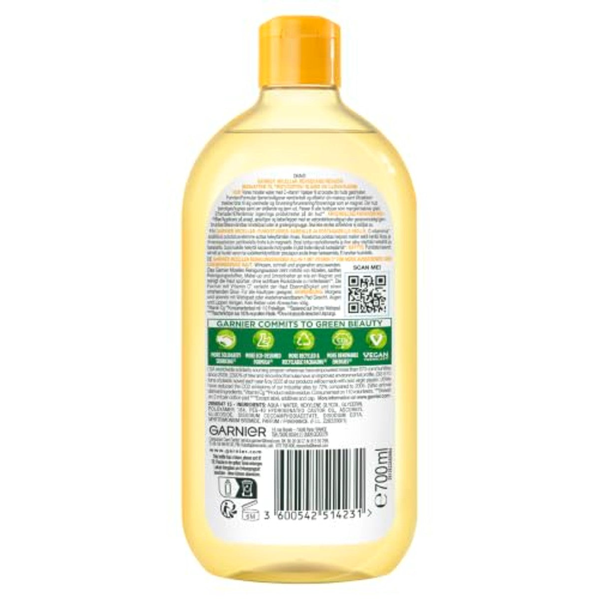 Garnier SkinActive All-in-1 Micellair Gezichtswater 3 x 700 ml - Voordeelverpakking