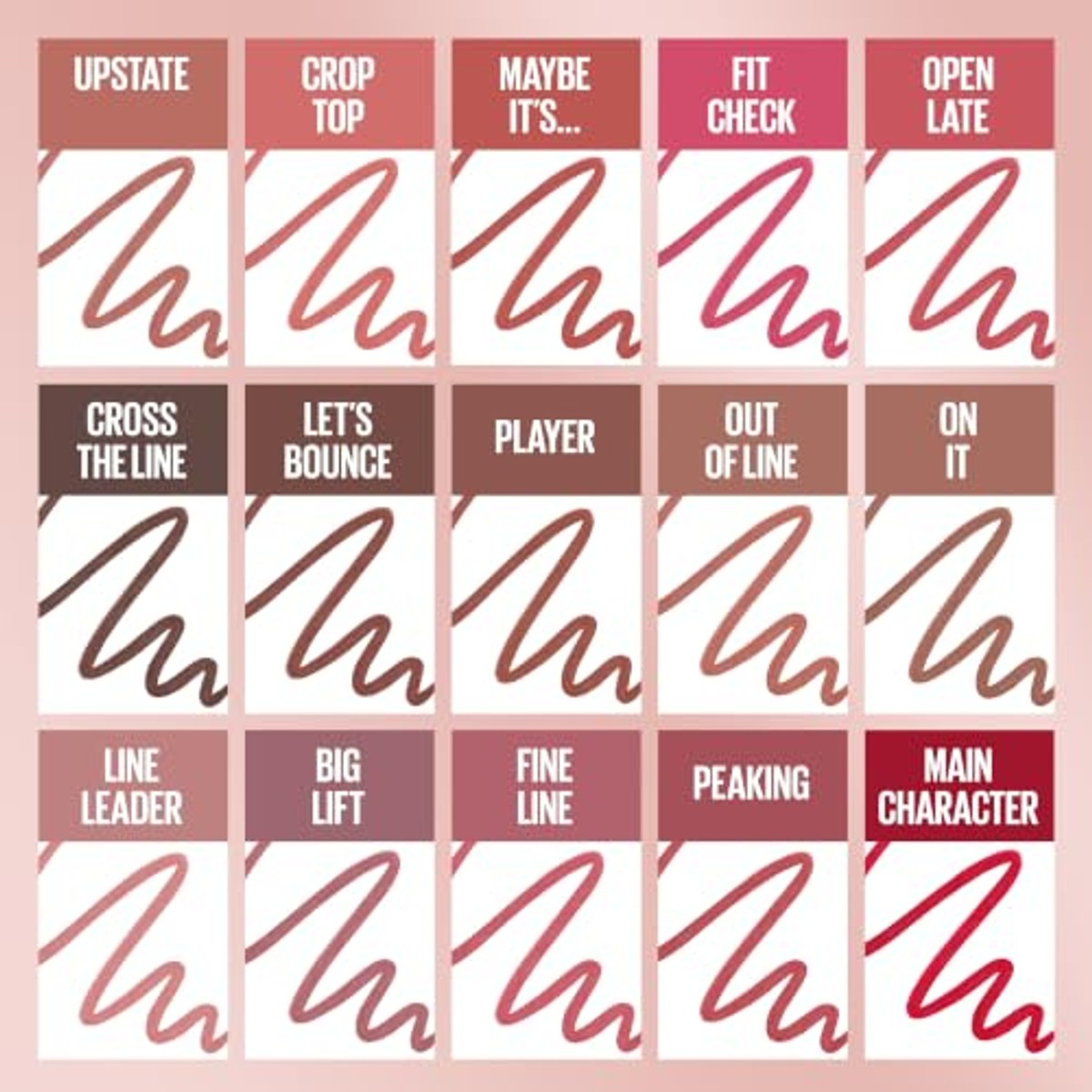 Maybelline New York Lifter Liner Lipliner voor volle en mollige lippen met lifting-effect, crèmige lipliner met hyaluronzuur, nr. 05 On It, 1,3 g – MAYBELLINE