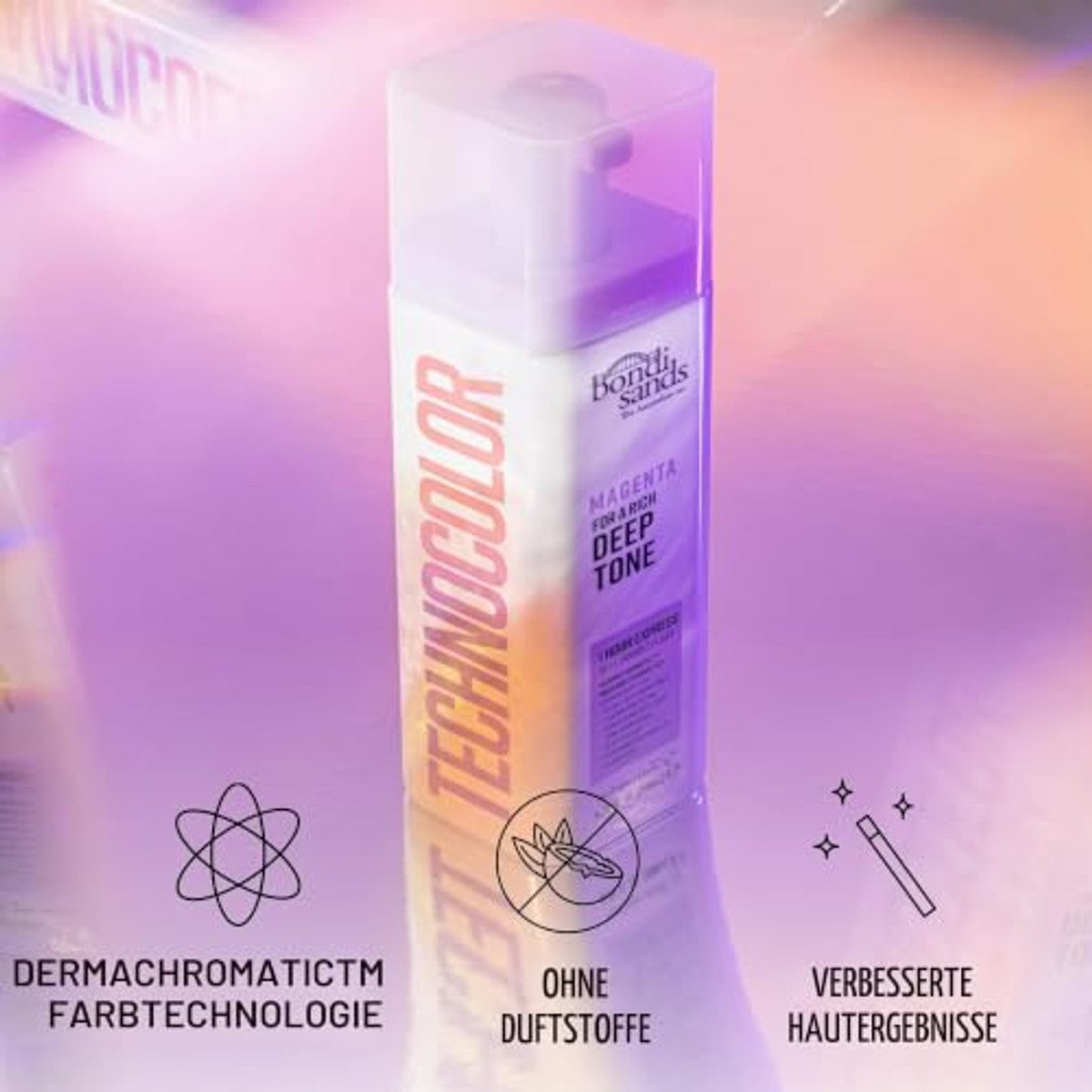 Bondi Sands Technocolor 1h Express Tone 03 Magenta 3 x 200 ml - Voordeelverpakking