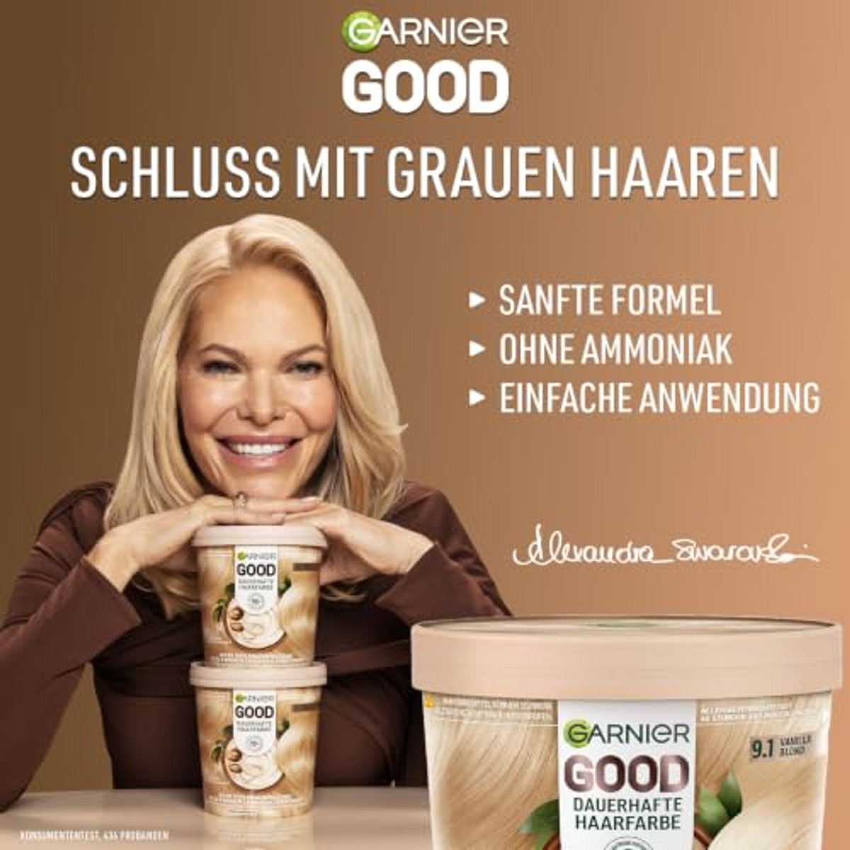 Garnier GOOD Duurzame Haarkleur 9.1 Vanilla Blond 3 x 1 stuk - Voordeelverpakking